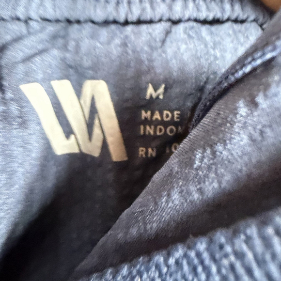 VRST Men’s 6” Resort Short Navy Blue Seersucker Relaxed Wrinkle Resistant Size M - Picture 5 of 9